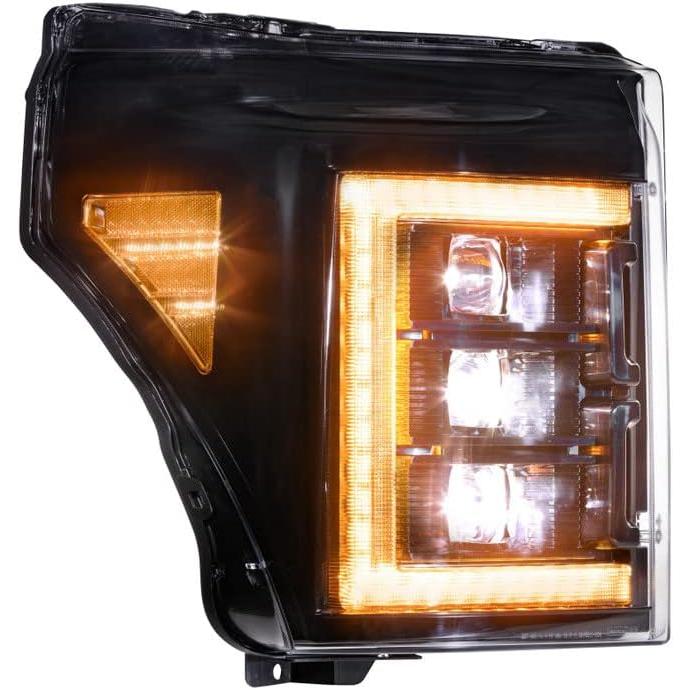 【並行輸入品】Morimoto XB LED ヘッドライト アンバー DRL 付き 11-16 フォード スーパーデューティー プラグ アンド プレイ_2