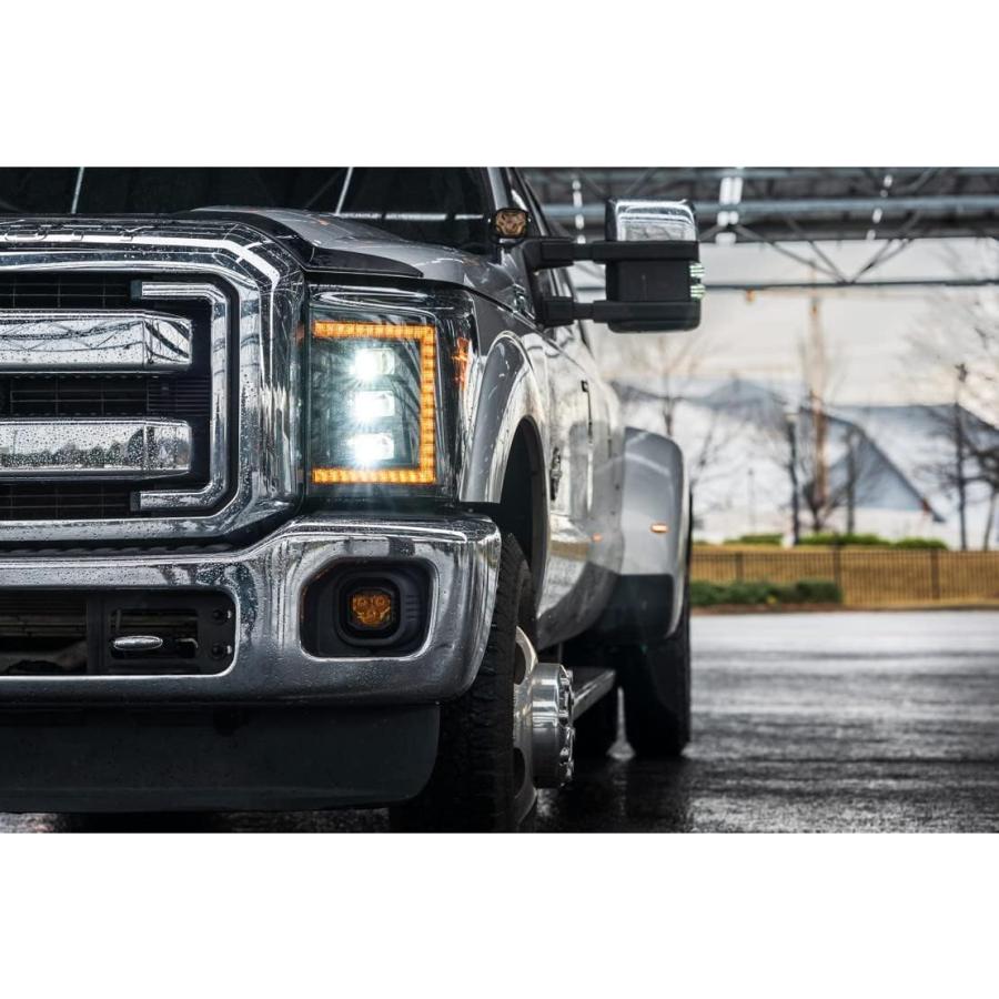 【並行輸入品】Morimoto XB LED ヘッドライト アンバー DRL 付き 11-16 フォード スーパーデューティー プラグ アンド プレイ_7