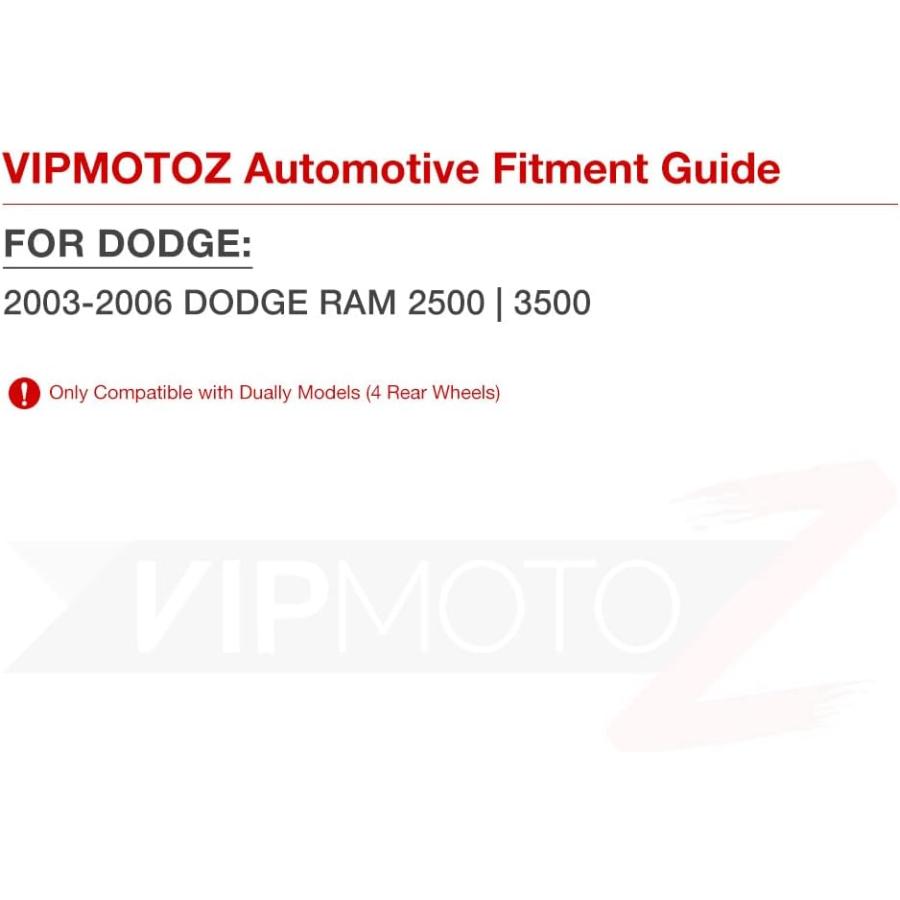 【並行輸入品】VIPMOTOZ Full LED Center Tailgate Tail Braking Lights Compatible Wit_5