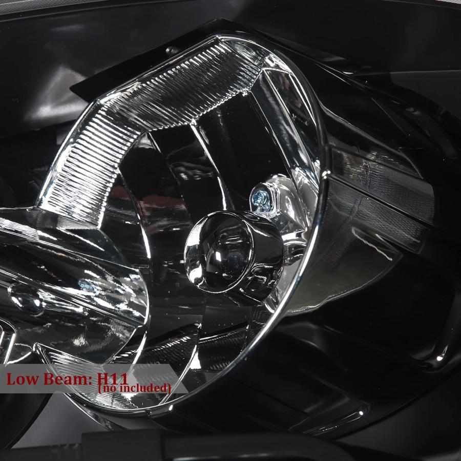 【並行輸入品】APSVE ブラックハウジングヘッドライトアセンブリ 2007-2014 Chevy Avalanche Suburban Tahoe、_1