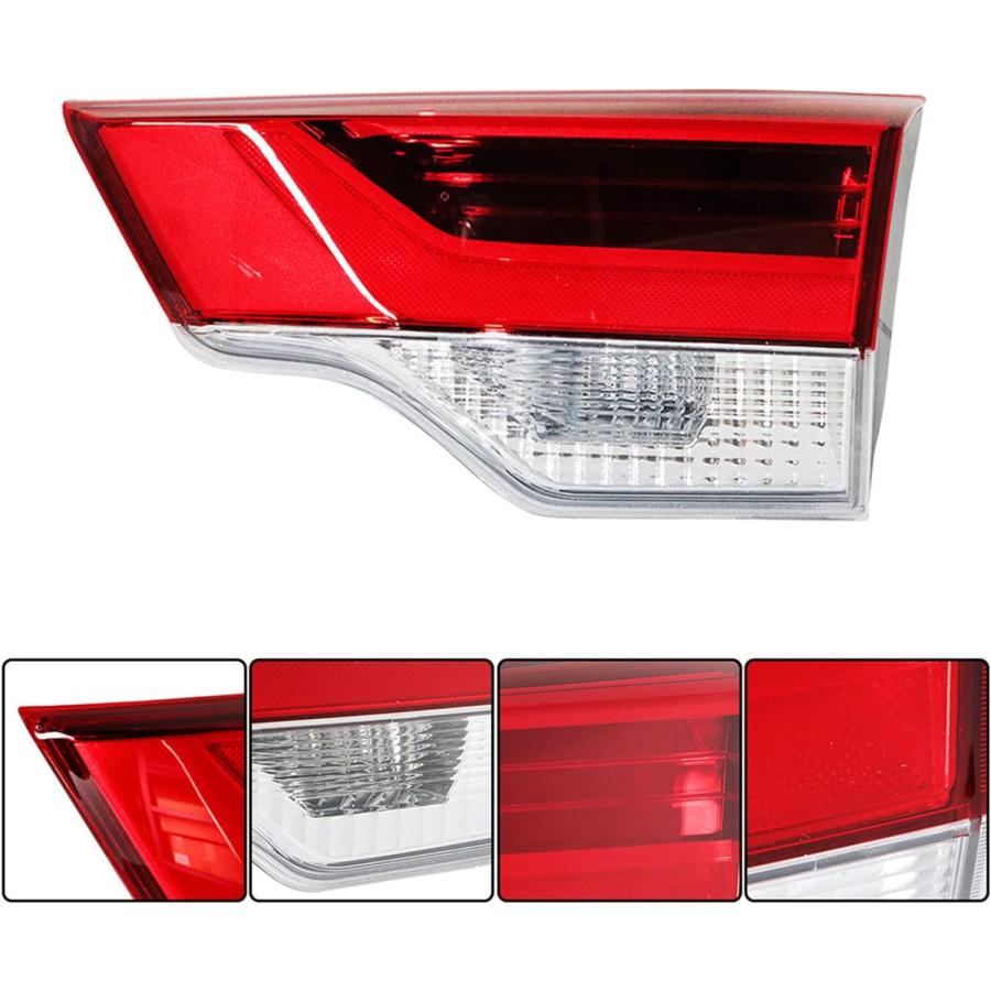 【並行輸入品】munirater リア右テールライトブレーキランプアセンブリ 1パック LED交換品 2017-2019 トヨタ ハイランダー 助手席_3