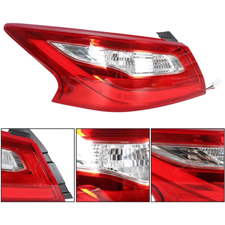 【並行輸入品】SEBLAFF 1パック LHテールライトアセンブリ 交換用 Altima 運転席側 外側の画像