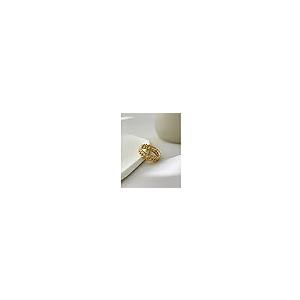 【並行輸入品】Jana Winkle 6mm ミニマリスト 18K ゴールド ステンレススチール リング レディース リンクチェーンリング フィ_8