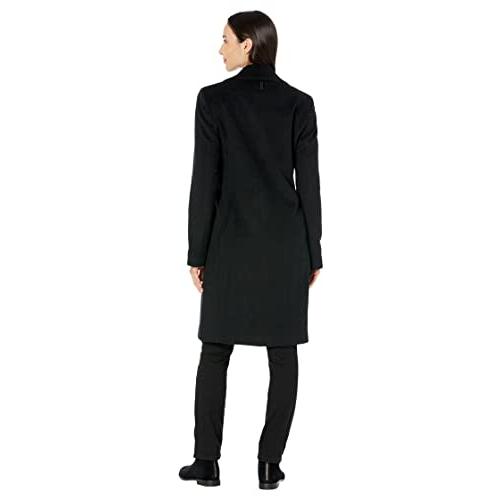 【並行輸入品】DKNY Women's Walker Wool Coat, Black, Smallの画像
