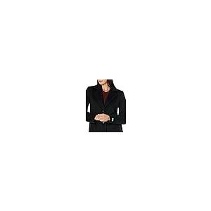 【並行輸入品】DKNY Women's Walker Wool Coat, Black, Smallの画像