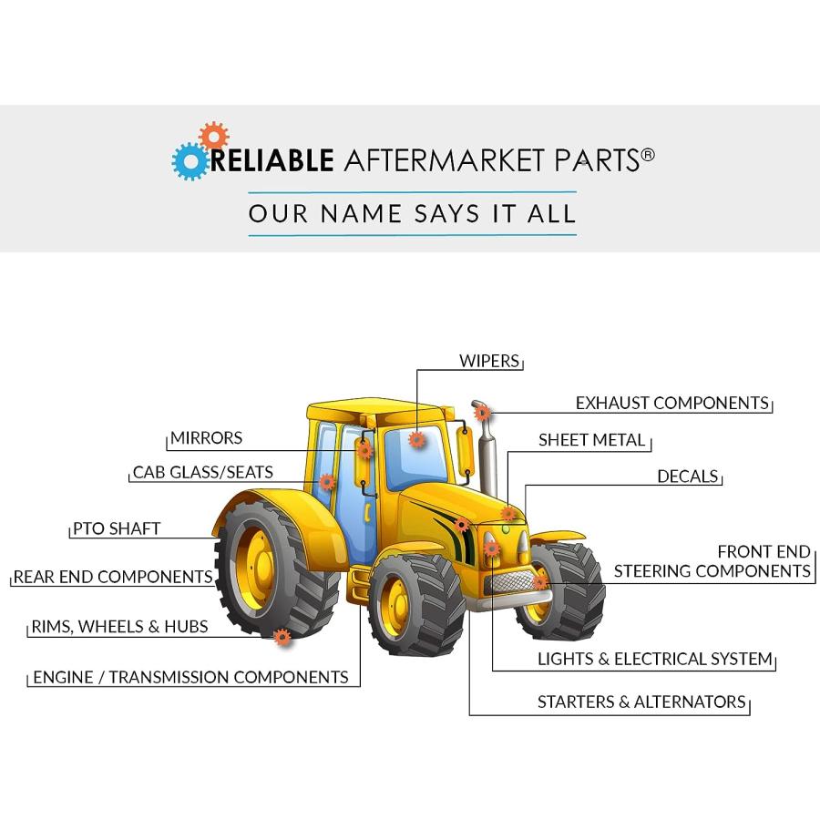 【並行輸入品】Reliable Aftermarket Parts Our Name Says It All 28A151 Two (2) 6V Heの画像