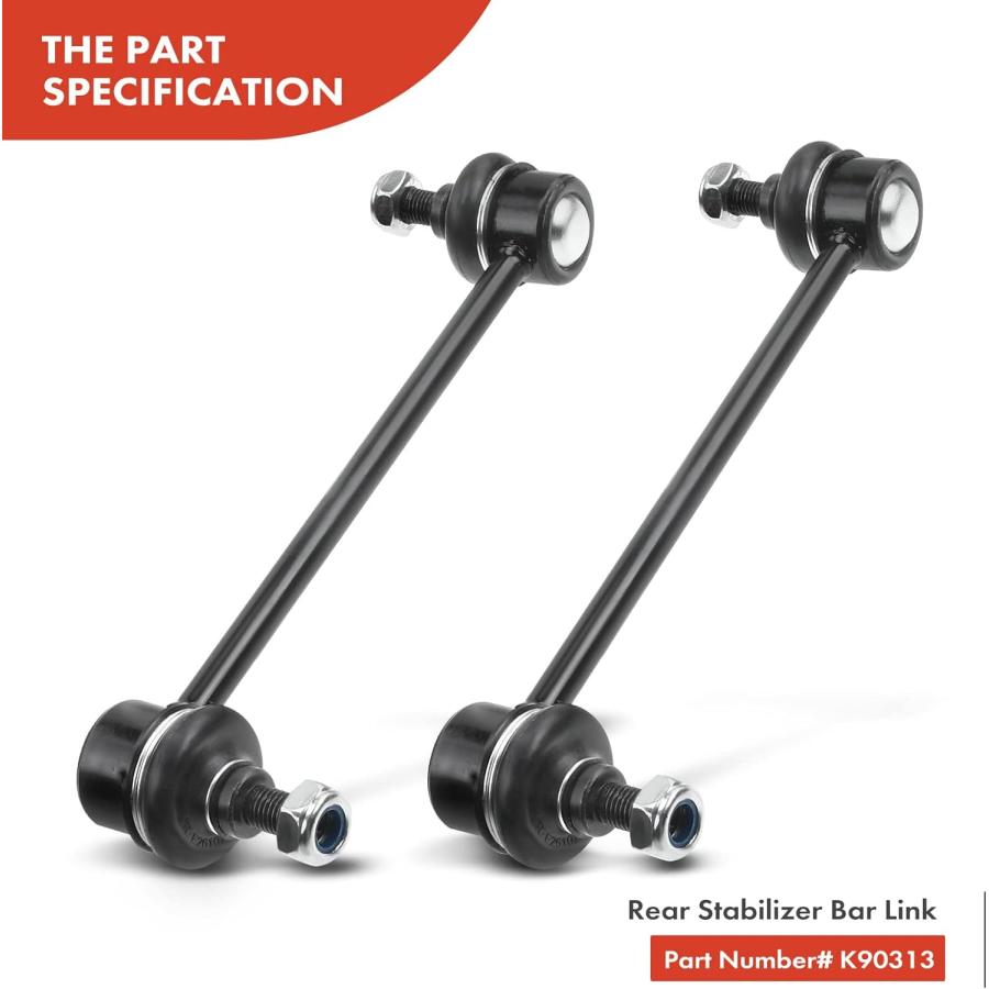 【並行輸入品】A-Premium 8Pcs Front or Rear Suspension Kit Lower Control Arms Ball_8