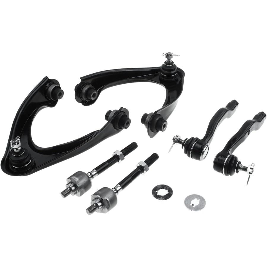 【並行輸入品】A-Premium 6ピース フロントアッパーコントロールアームとボールジョイントアセンブリ タイロッドエンド ホンダ シビック 199_8
