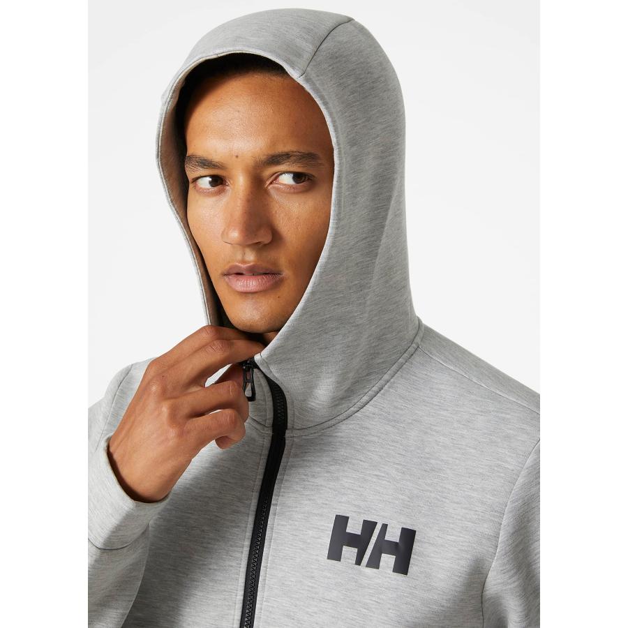 【並行輸入品】Helly Hansen Men's Standard HP Ocean FZ Jacket Update, 949 Greyの画像