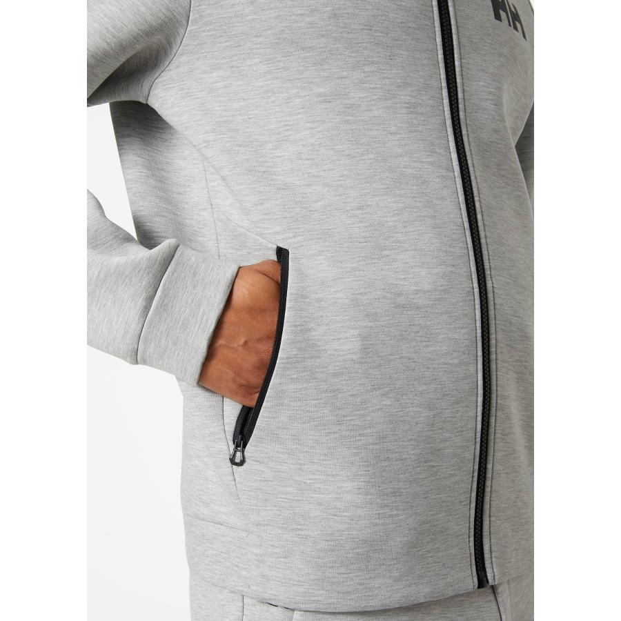 【並行輸入品】Helly Hansen Men's Standard HP Ocean FZ Jacket Update, 949 Greyの画像