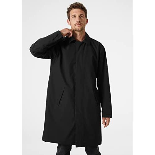 【並行輸入品】Helly Hansen Men's Standard Vika Rain Coat, 990 Black, Mediumの画像