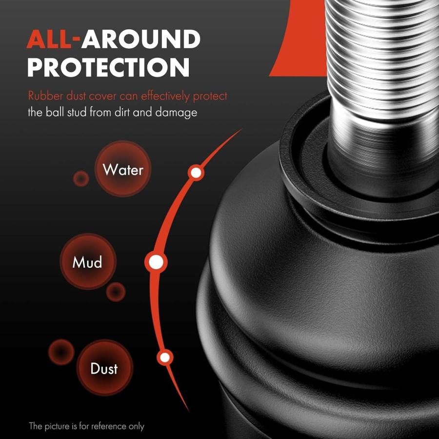 【並行輸入品】A-Premium 4個セット フロント\u0026リア スウェイバーリンクキット スタビライザーバーリンク Saab 9-3 2003-2011_3