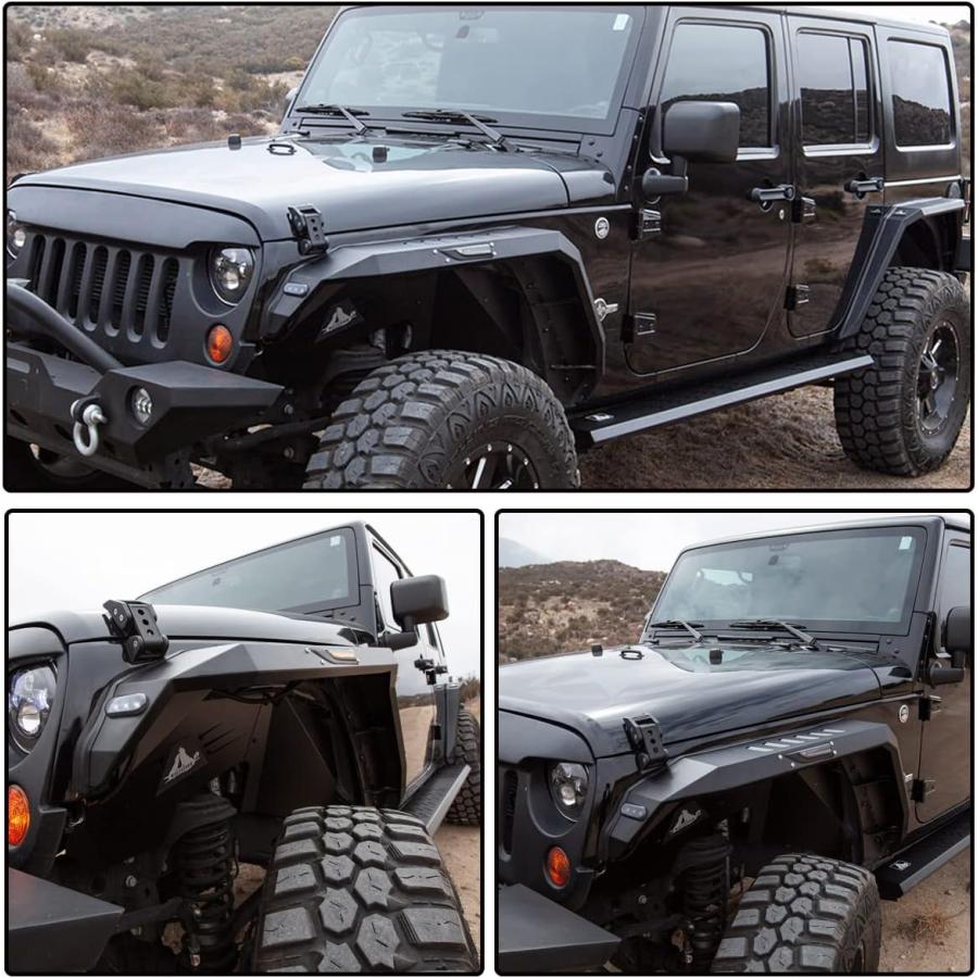 JK ラングラー　サハラ　右フロントフェンダー　Jeep 並行輸入品】フェンダーフレア ジープ 2007-2018 ラングラー JK | 4WD