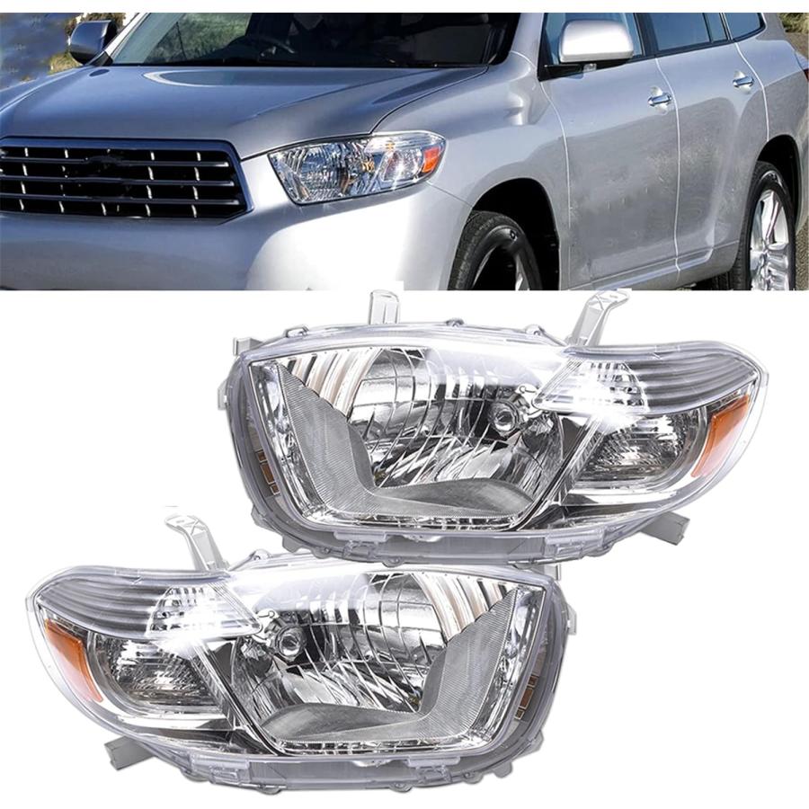 【並行輸入品】labwork LH + RH Headlight Headlamp Assembly Replacement for Toyota H_1