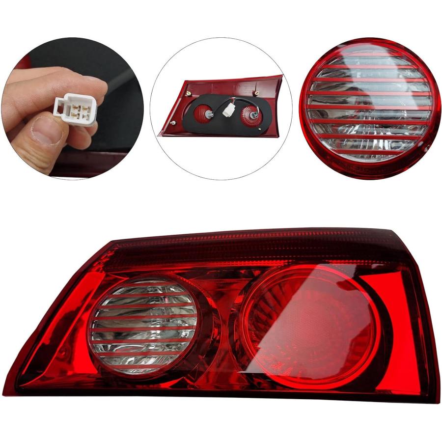 【並行輸入品】RIRISIR Passenger Side Inner Tail Lights for Sienna Van 2006 2007 20の画像