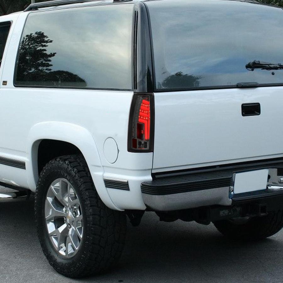 【並行輸入品】Specboys Chrome Housing Smoke Lens LED Tail Lights Brake - Compatibl_6