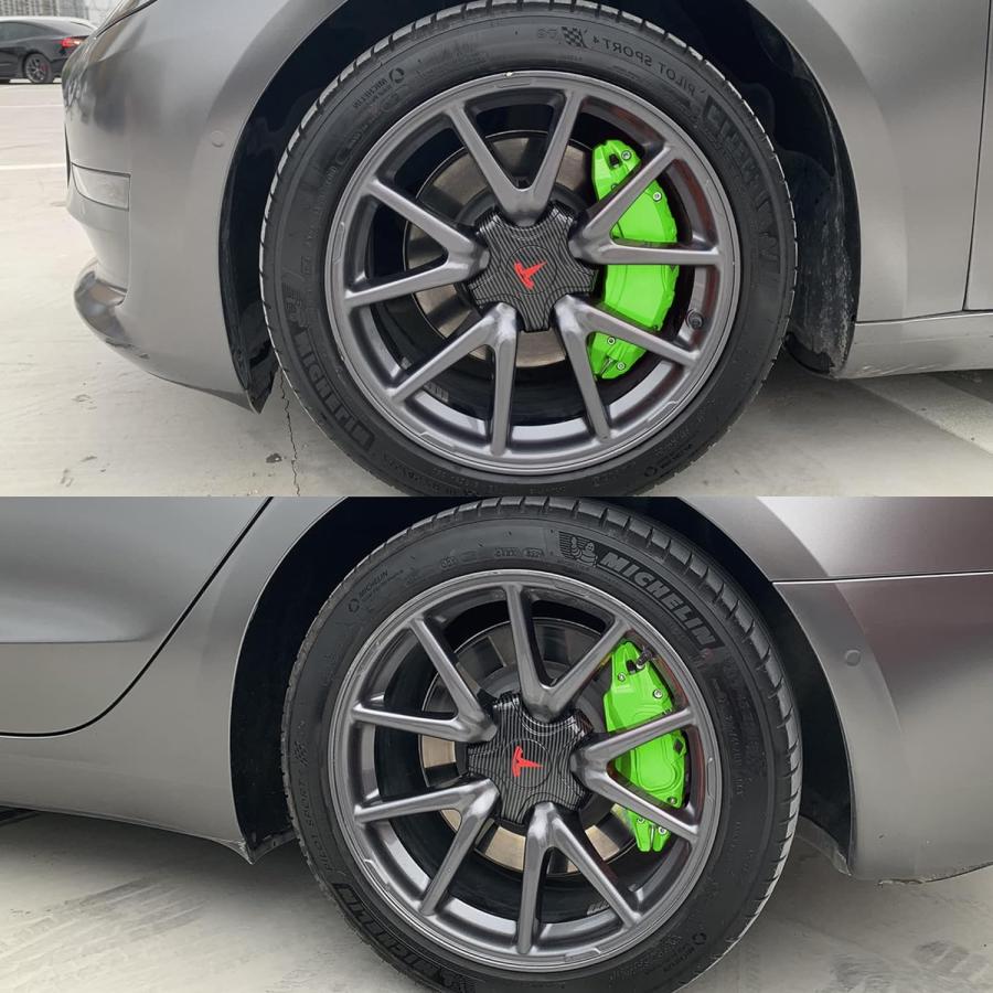 並行輸入品】キャリパーカバー Tesla Model 3 18インチ 19インチ