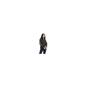 【並行輸入品】ARIAT Women's Real Team Patriot Softshell Jacket Charcoal Smallの画像