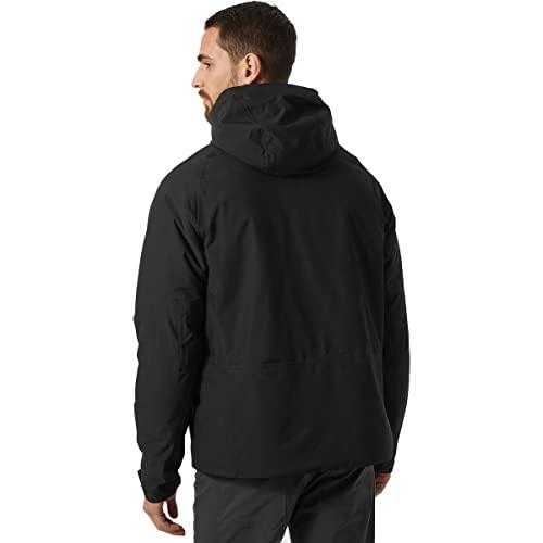 【並行輸入品】Helly Hansen Men's Banff Insulated Jacket, 990 Black, Largeの画像