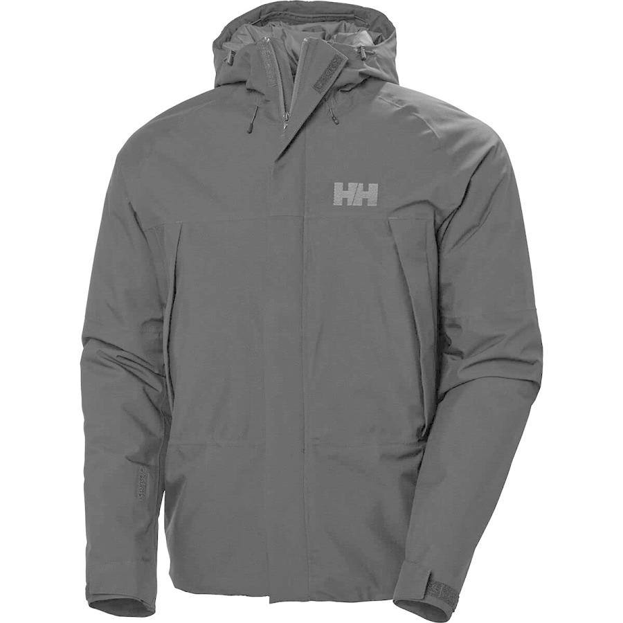 【並行輸入品】Helly Hansen Men's Banff Insulated Jacket, 990 Black, Largeの画像