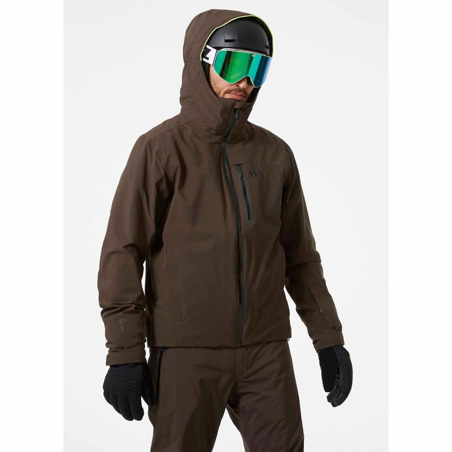【並行輸入品】Helly Hansen Men's Swift Stretch Jacket, 755 Triple Espresso, Xの画像