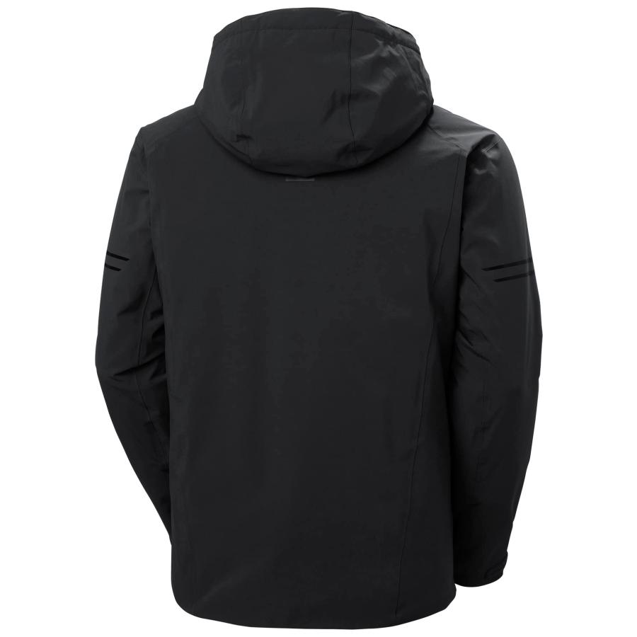 【並行輸入品】Helly Hansen Men's Swift Team Jacket, 990 Black, Largeの画像