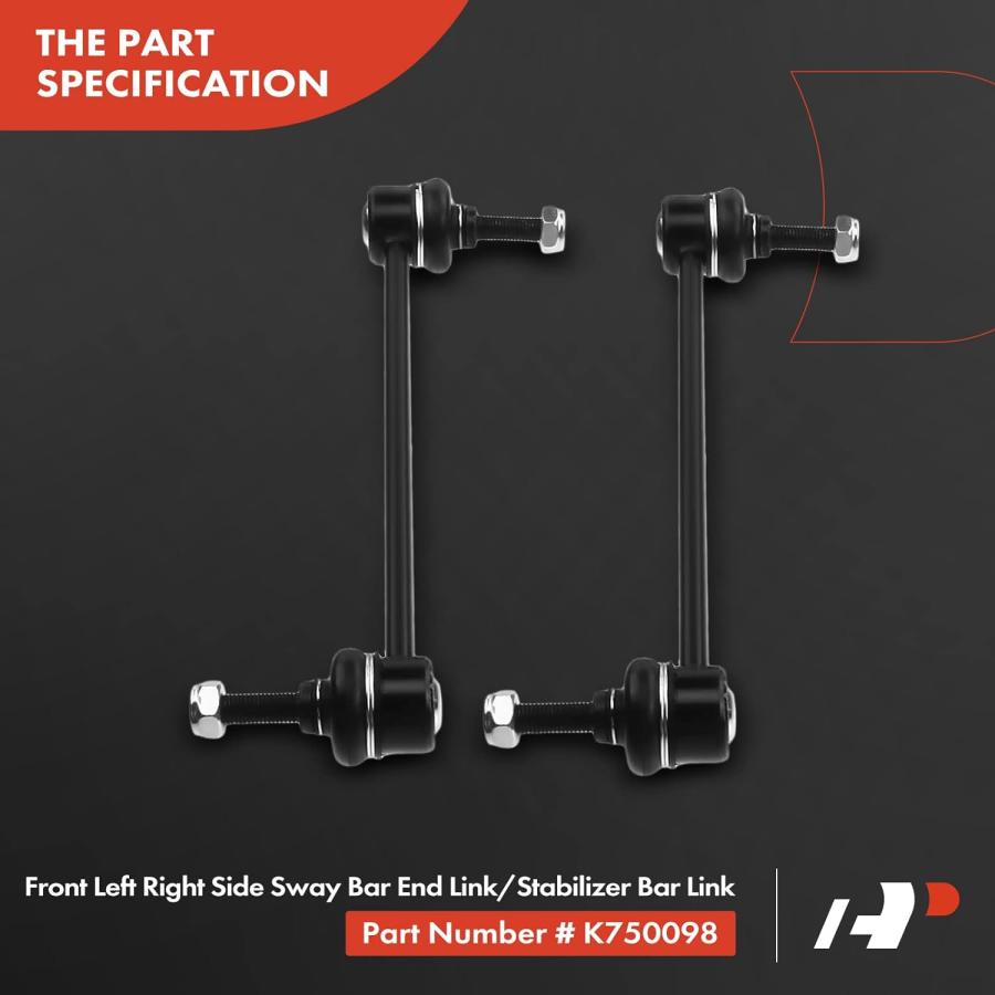 【並行輸入品】A-Premium Set of 6  Front Lower Control Arm  Sway Bar Link  Outer Tiの画像