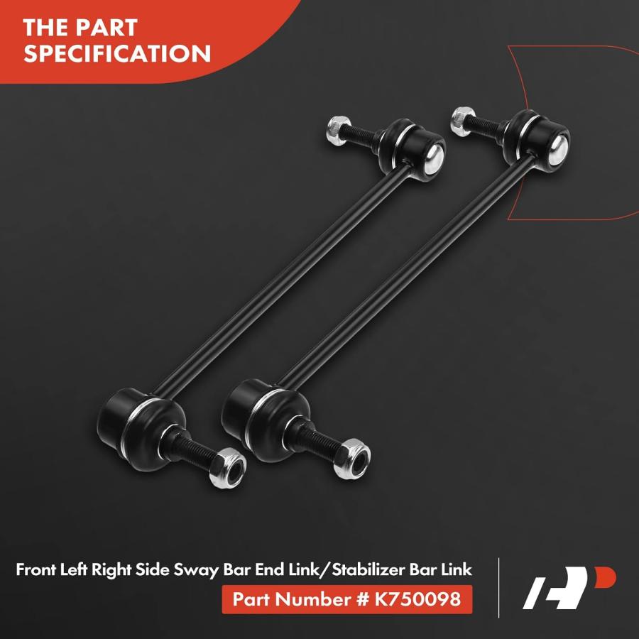 【並行輸入品】A-Premium Set of 6  Front Lower Control Arm  Sway Bar Link  Outer Tiの画像