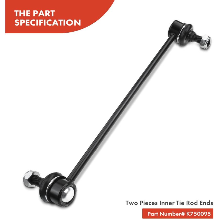 【並行輸入品】A-Premium Set of 8  Front Lower Control Arm  Sway Bar Link  Inner &の画像