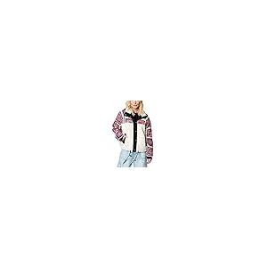【並行輸入品】[BLANKNYC] Womens Jacket, & Luxury Clothing Crochet Sherpa Jackeの画像