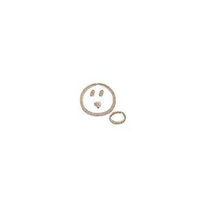 【並行輸入品】Giffor Joyas 14Kホワイトゴールド充填フラワージュエリー レディース ティーン ガールズ ブレスレット 彼女へのギフ_2
