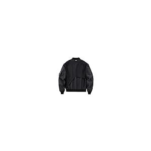 【並行輸入品】Black Bomber Jacket Men Streetwear Multiple Pockets Cargo Jacketの画像