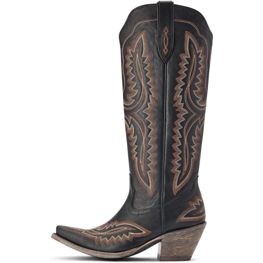 (取寄) アリアット レディース カサノバ Ariat women Casanova Brooklyn Black 並行輸入品】Ariat Womens Casanova Western Boot Brooklyn Black 6