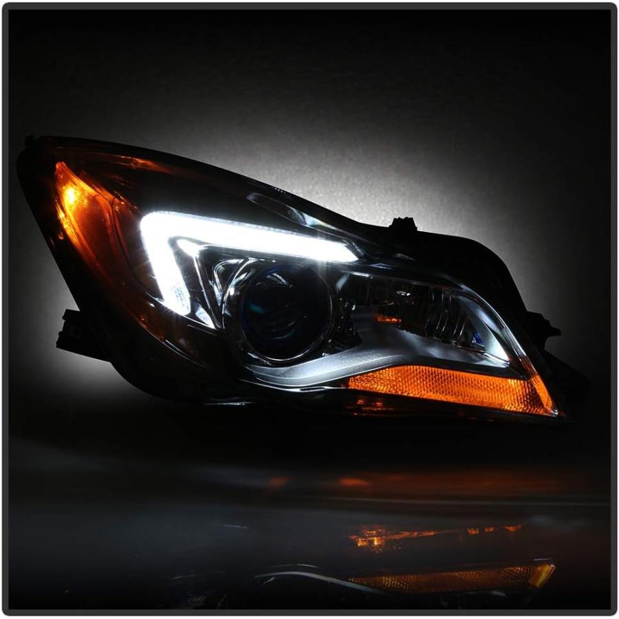 【並行輸入品】ACANII - [HID/キセノンモデル] 2014-2017 Buick Regal Factory LED DRL プロジェクターの画像