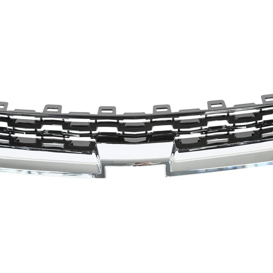 【並行輸入品】JX Racing*アクセサリー パフォーマンスフロントアッパーラジエーターグリル 2014 2015 2016 シボレー マリブクロム_2