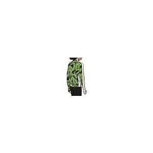 【並行輸入品】Norma Kamali Women's Side Turtle Jacket， Palm Leaf/Offset Stripe_5