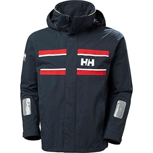 【並行輸入品】Helly Hansen Men's Saltholm Jacket, 597 Navy, Largeの画像