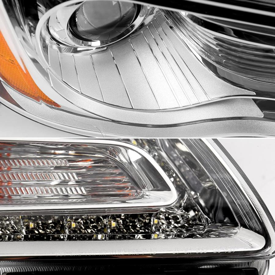 並行輸入品】FIONE - Chrysler 300/300C ヘッドライトアセンブリ 2011