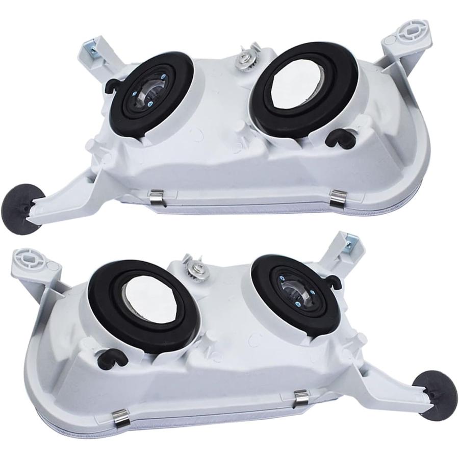 【並行輸入品】SEBLAFF ドライバー\u0026助手席側クロムハウジング ヘッドランプ ヘッドライトアセンブリ 交換用 2001 2002 カローラ用 コーの画像