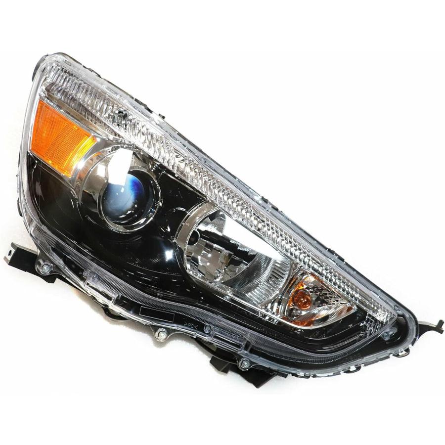 【並行輸入品】LOYALHEARTDY ハロゲンヘッドライトアセンブリ 2011-2019三菱アウトランダースポーツ用 左ドライバーと右助手席側ヘッドの画像