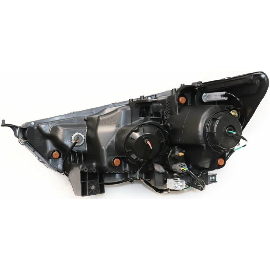 【並行輸入品】LOYALHEARTDY ハロゲンヘッドライトアセンブリ 2011-2019三菱アウトランダースポーツ用 左ドライバーと右助手席側ヘッドの画像