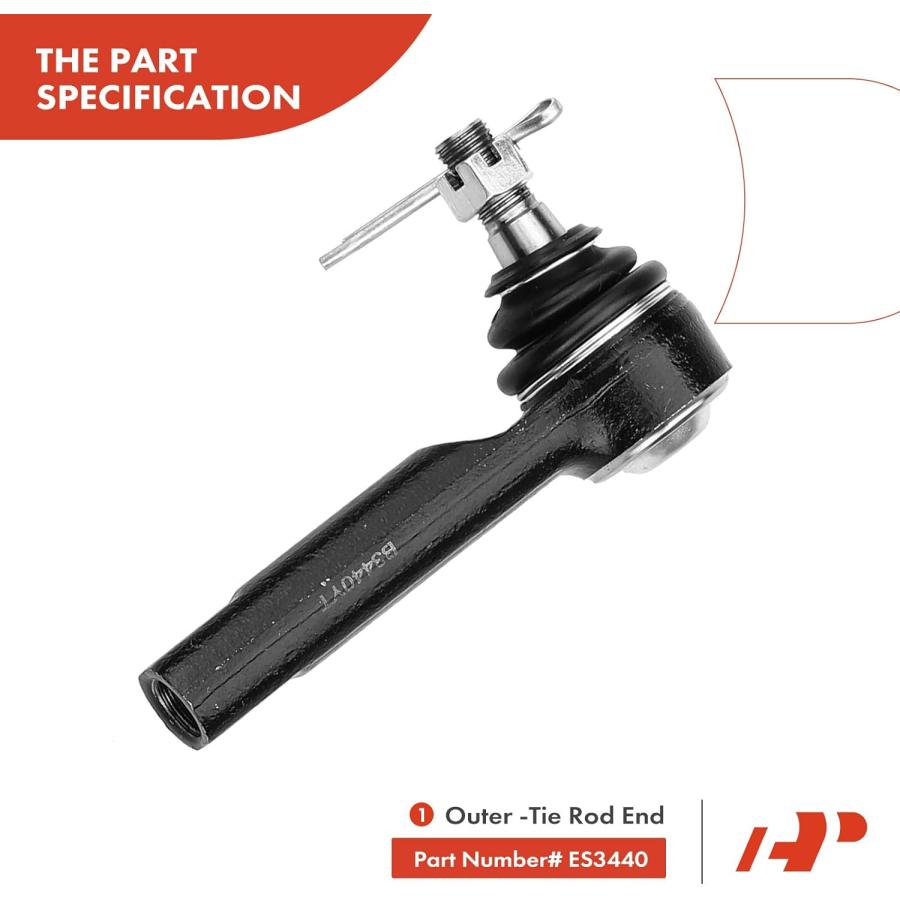 【並行輸入品】A-Premium 6個 内側と外側のタイロッドエンド フロント下部ボールジョイント 日産アルティマ 1993 1994 1995 19の画像