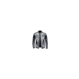 【並行輸入品】Men Motocycle Denim Coats Streetwear Slim Fit Cowboy Outerwear Mの画像