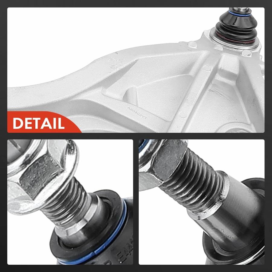 【並行輸入品】A-Premium 8Pcs Front Suspension Kit  Upper & Lower Control Arm Outerの画像