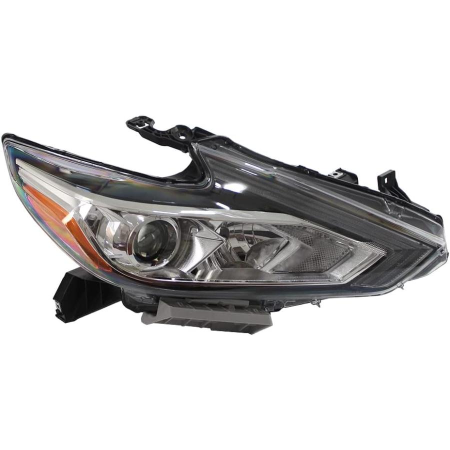 【並行輸入品】BST BSSP Halogen Headlight Headlamp w/Chrome Housing Black Beze Compの画像
