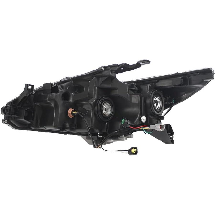 【並行輸入品】BST BSSP Halogen Headlight Headlamp w/Chrome Housing Black Beze Compの画像