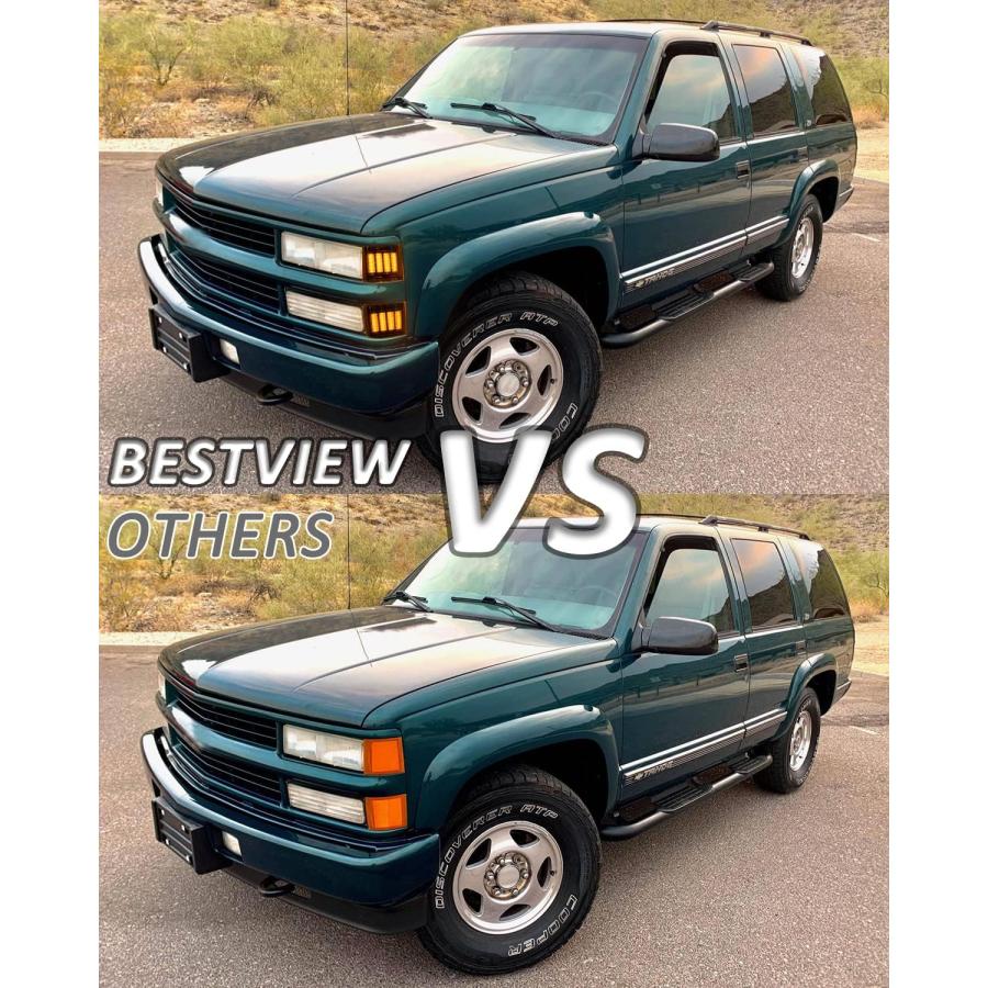 【並行輸入品】Bestview フロントコーナーライトアセンブリキット シボレーC/Kシリーズ1500 2500 3500/ シボレータホ/シボレーサ_7