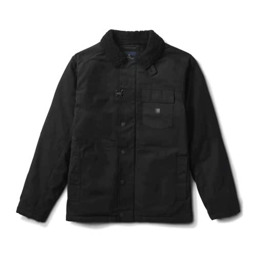 【並行輸入品】Roark Men's Axeman Jacket, Fully Sherpa Lined Zip Up Coat, Blackの画像