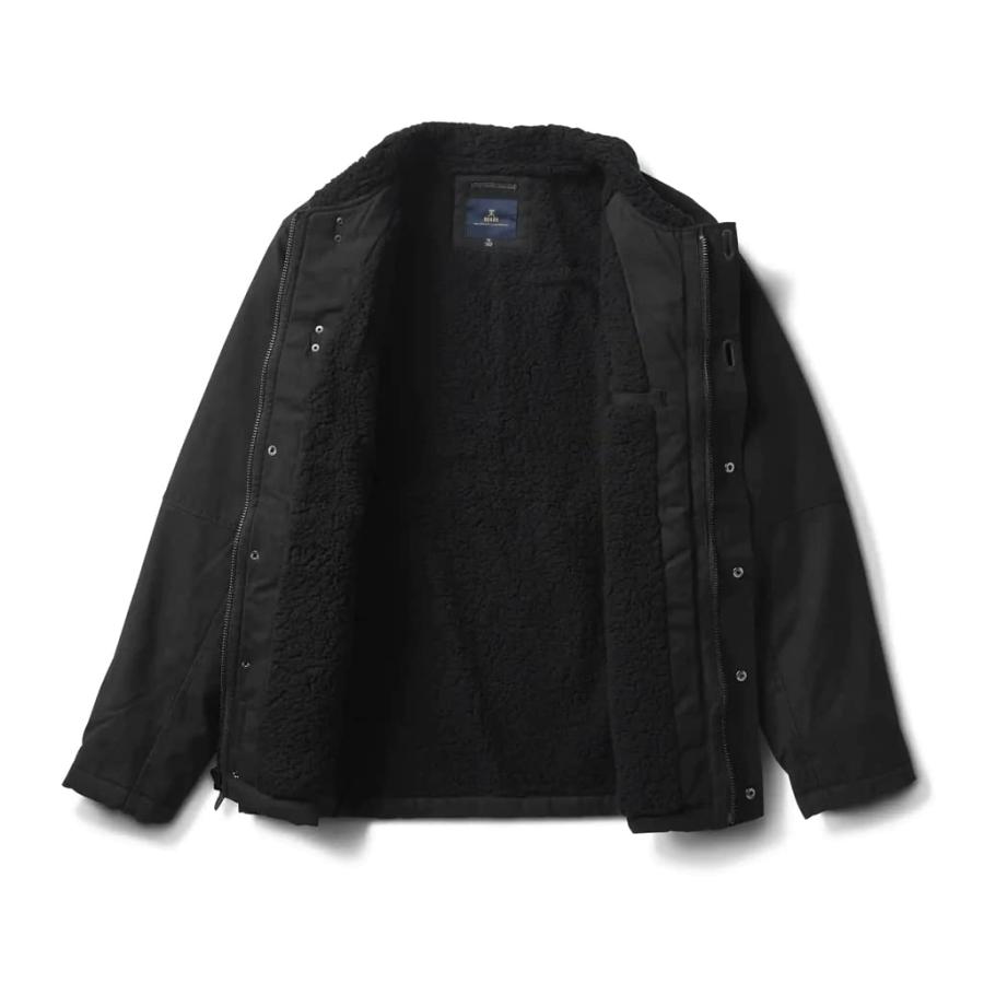 【並行輸入品】Roark Men's Axeman Jacket, Fully Sherpa Lined Zip Up Coat, Blackの画像