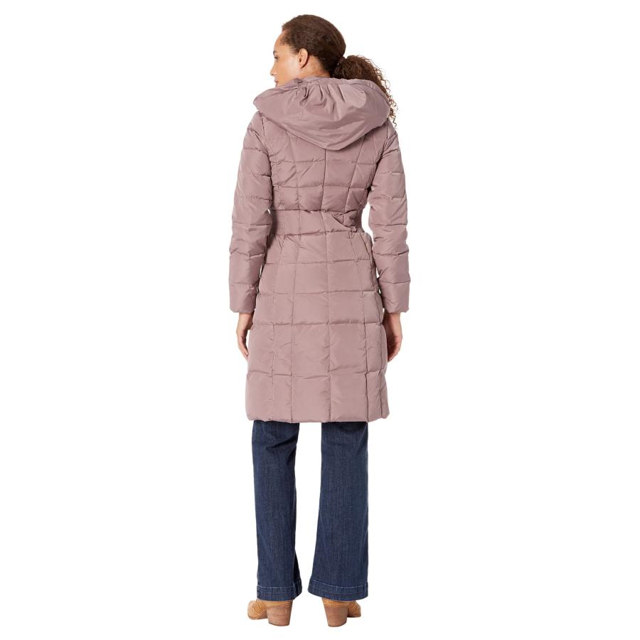 【並行輸入品】Cole Haan Quilted Down Coat with Bib Elasticated Side Waist Detaの画像